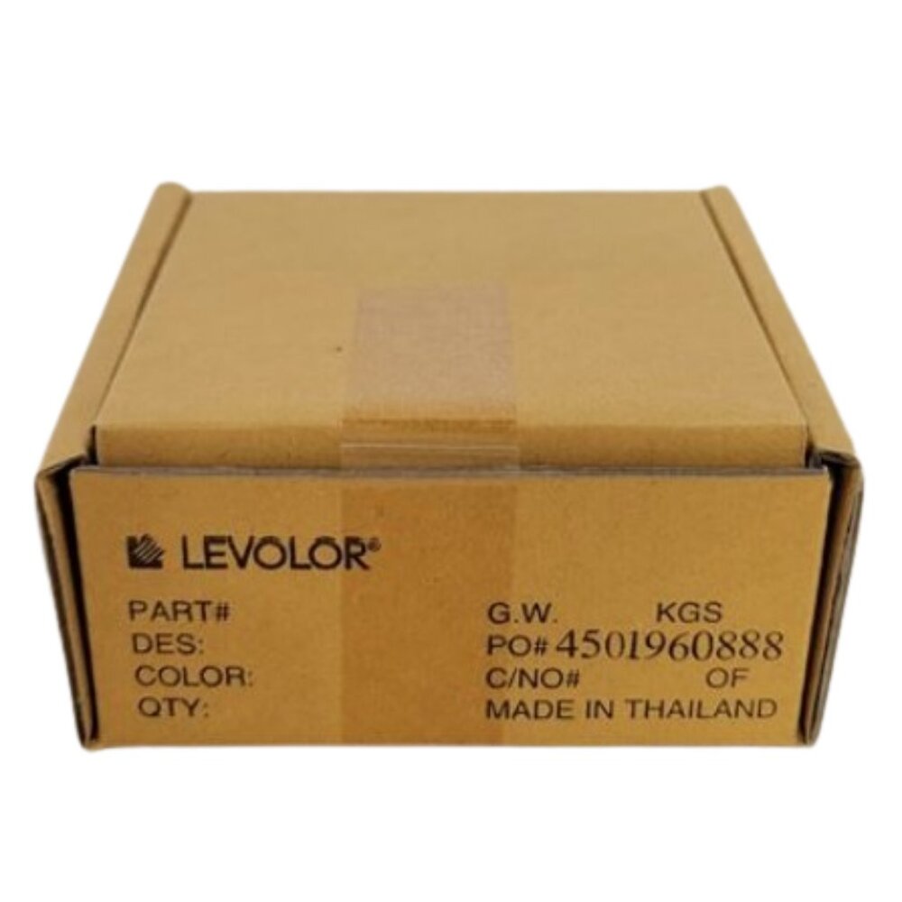 Levolor Curtain Clip Ring 7-Pks for 3/4" Rods Burnished Brass